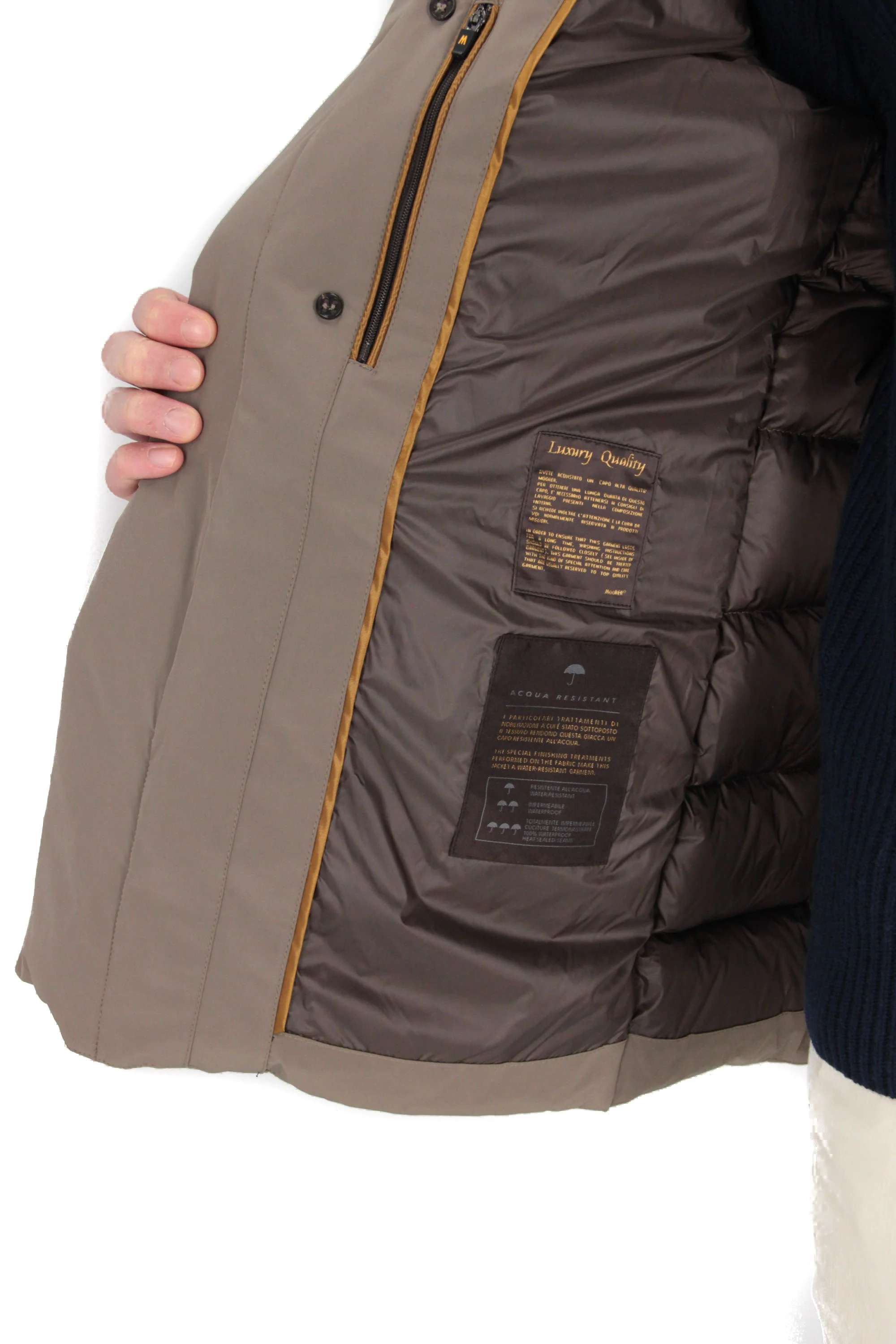 Moorer Elegant Man's Coat for FW24 Season - Image 6