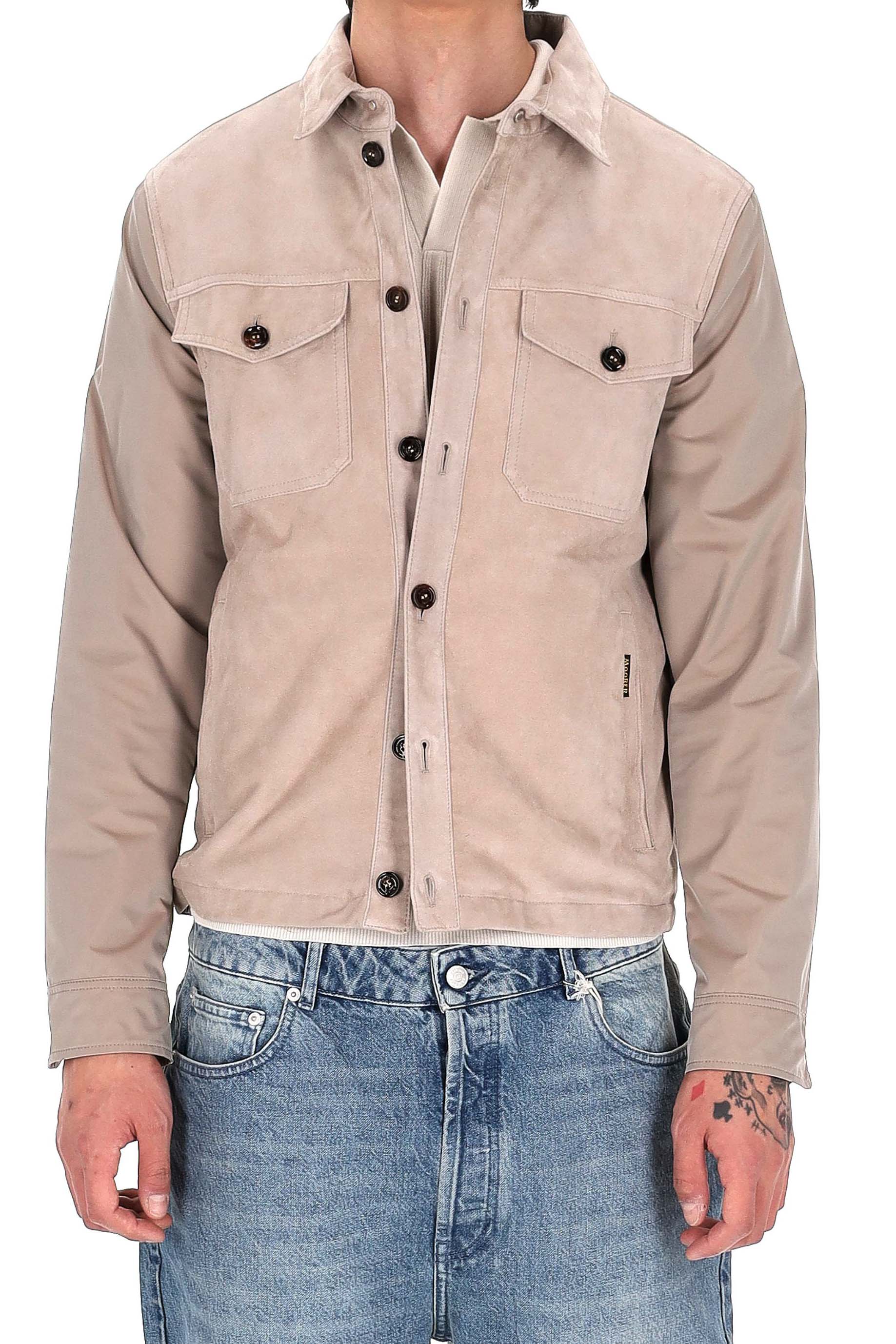 Moorer Elegant Men's Light Coat for P26 Season