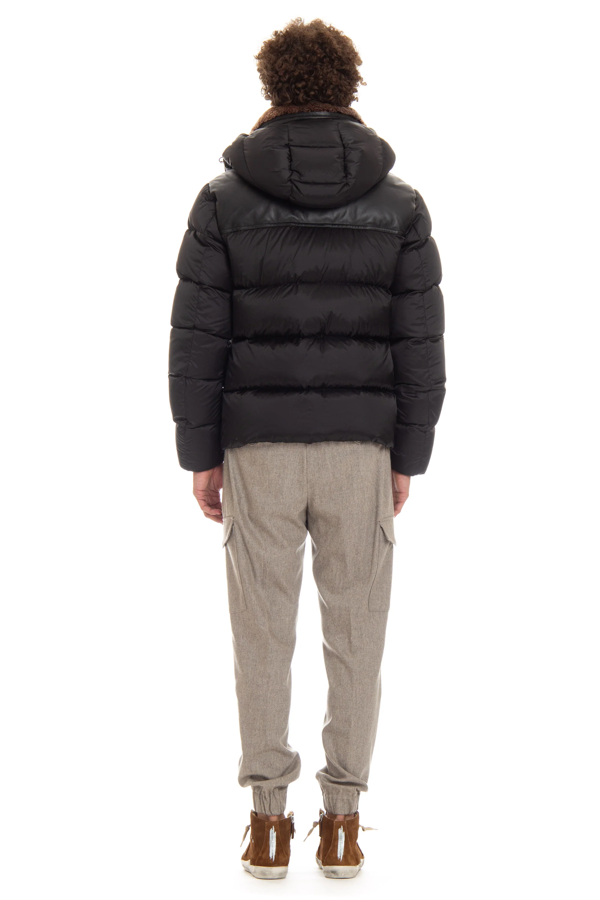 Moorer Elegant Wool Blend Overcoat for Men - Image 3