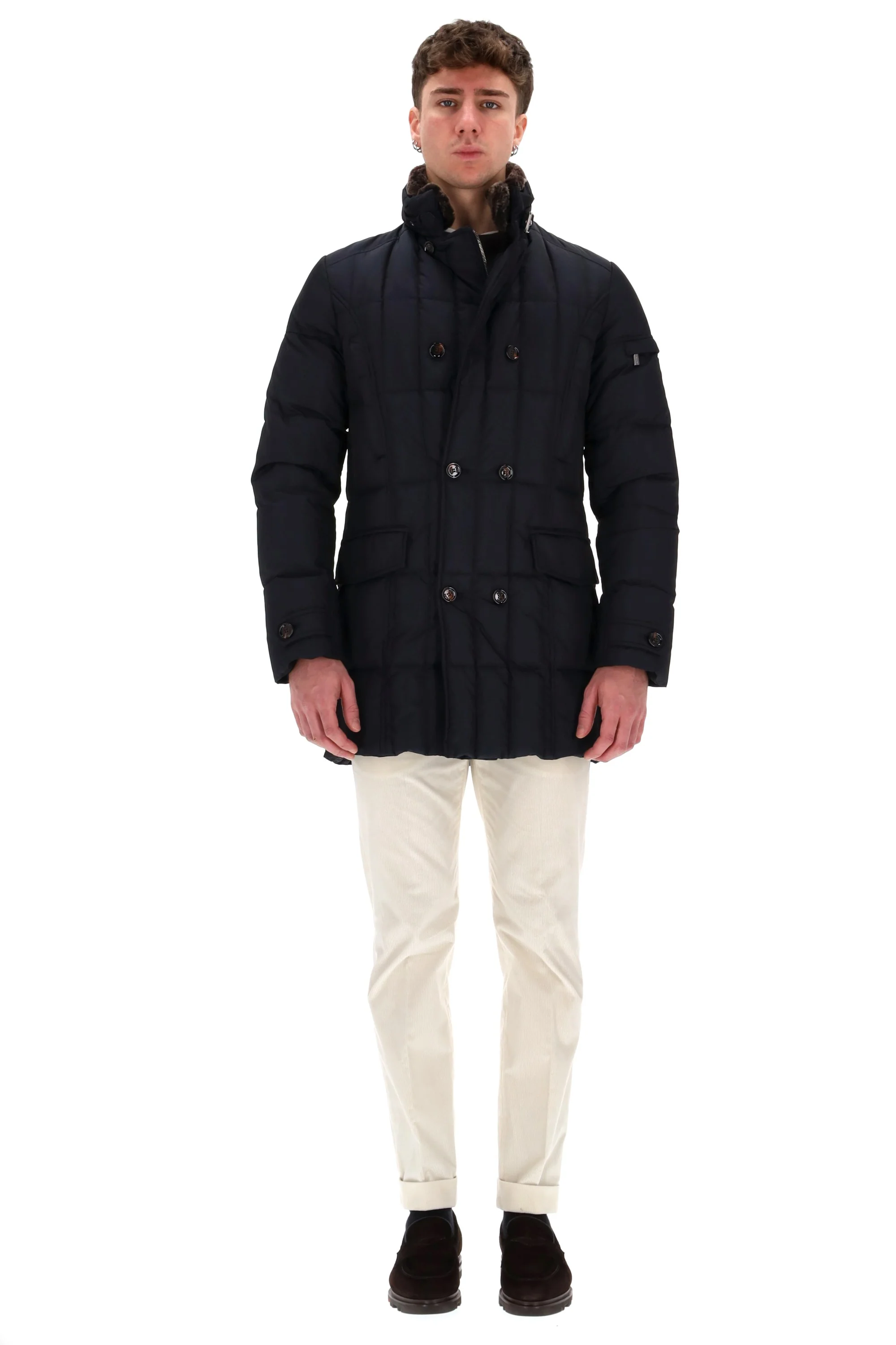 Moorer Men's Elegant Mini Coat for FW24