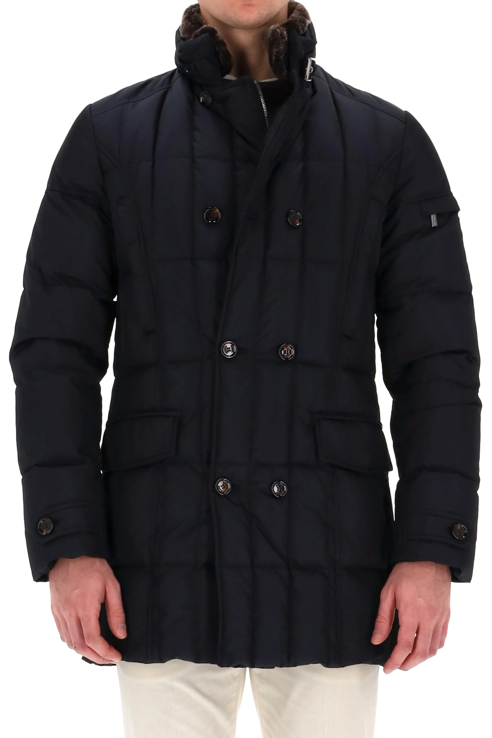 Moorer Men's Elegant Mini Coat for FW24 - Image 4