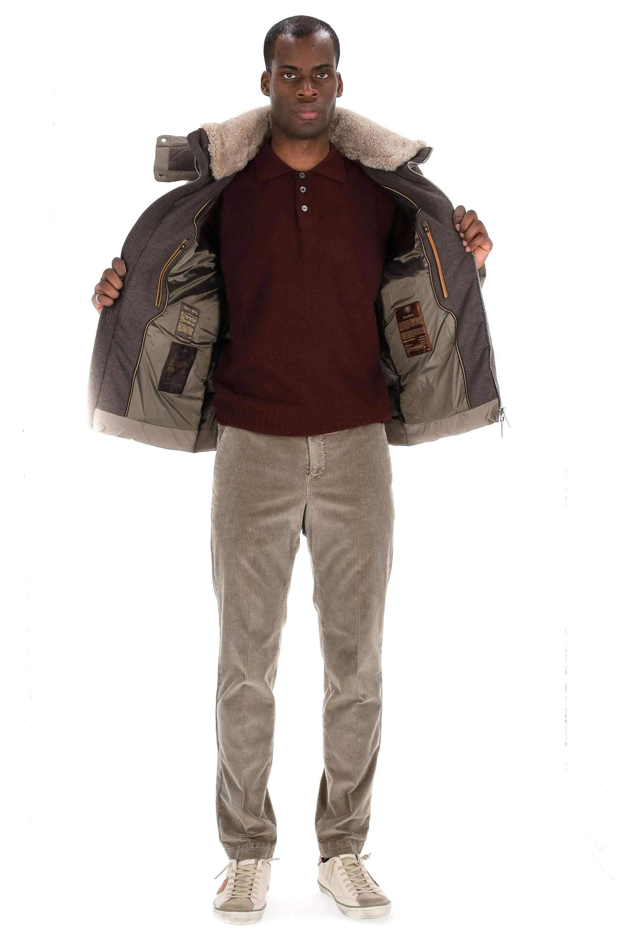 Moorer Men's Elegant Winter Coat - Image 5