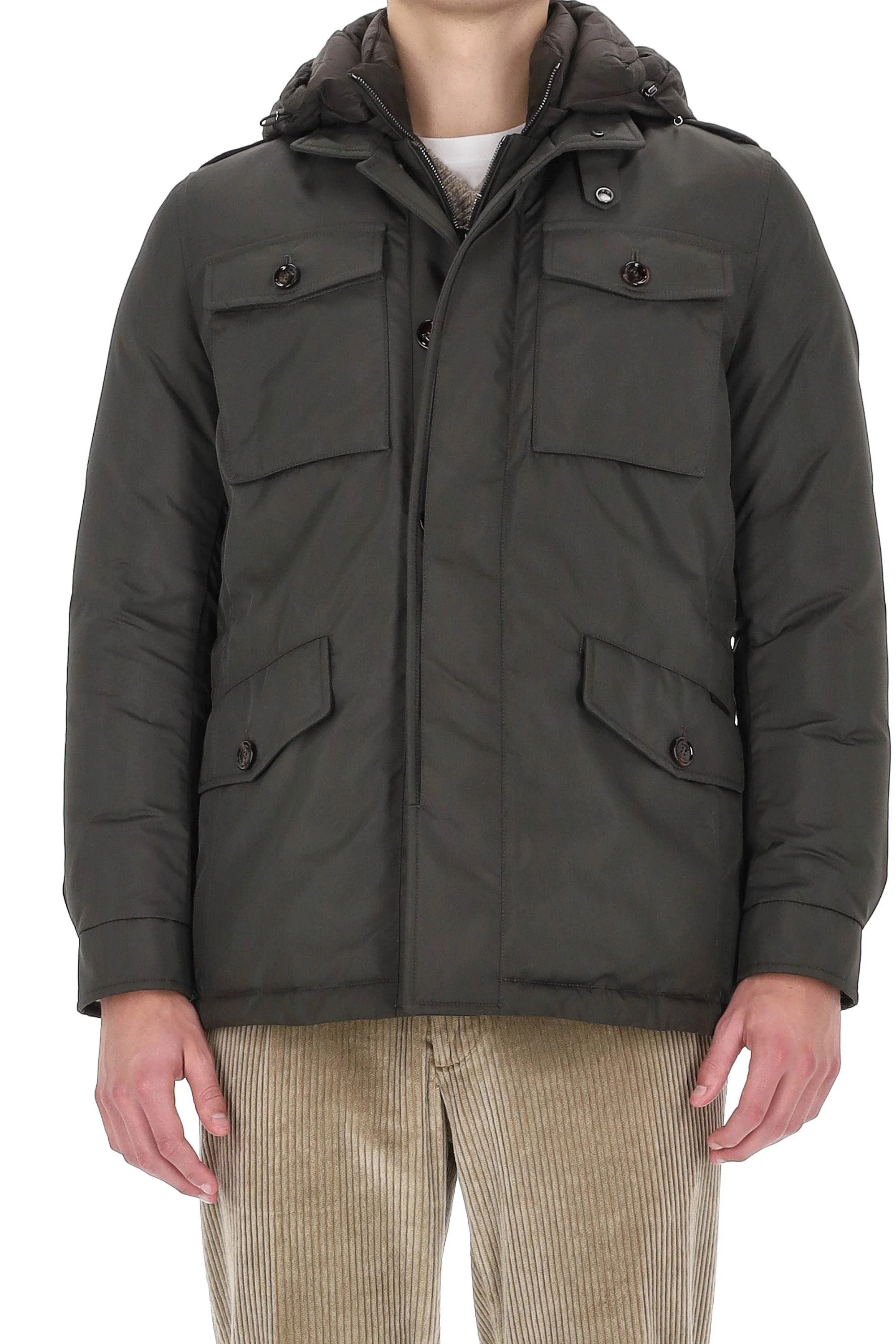 Moorer Mini Classic Trench Coat for Men