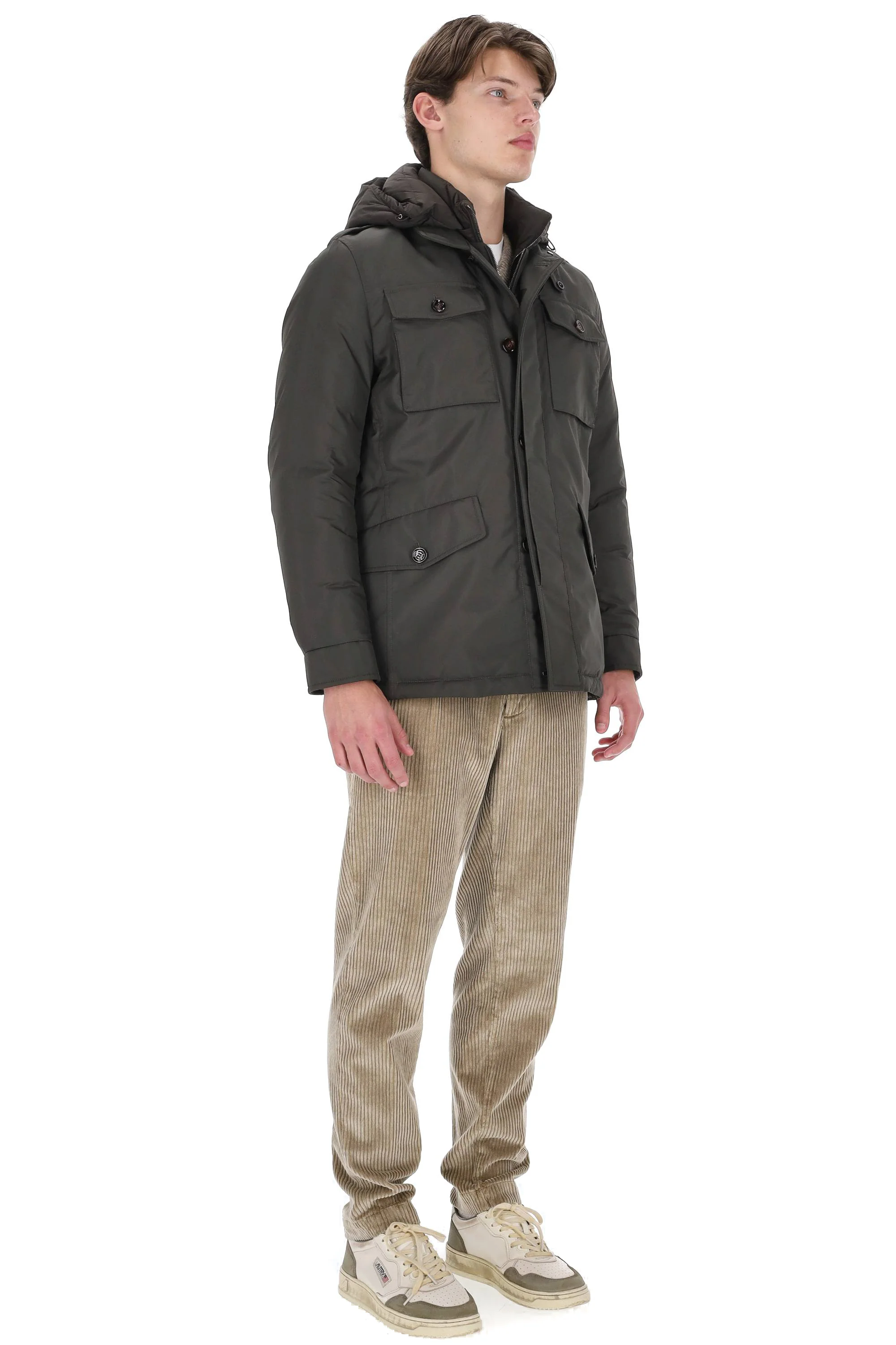 Moorer Mini Classic Trench Coat for Men - Image 3