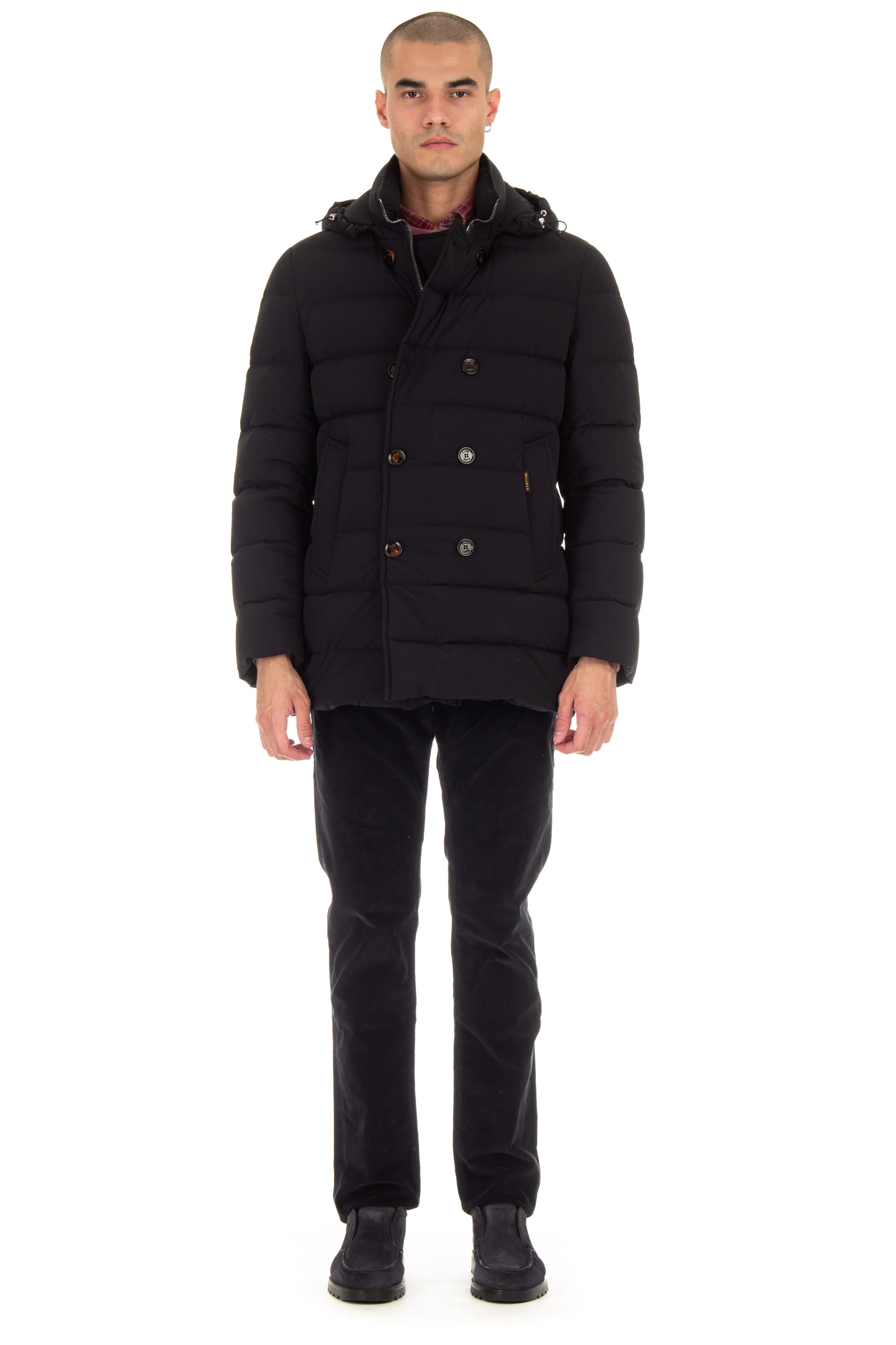 Moorer Mini Layered Coat for Men - FW23 Collection