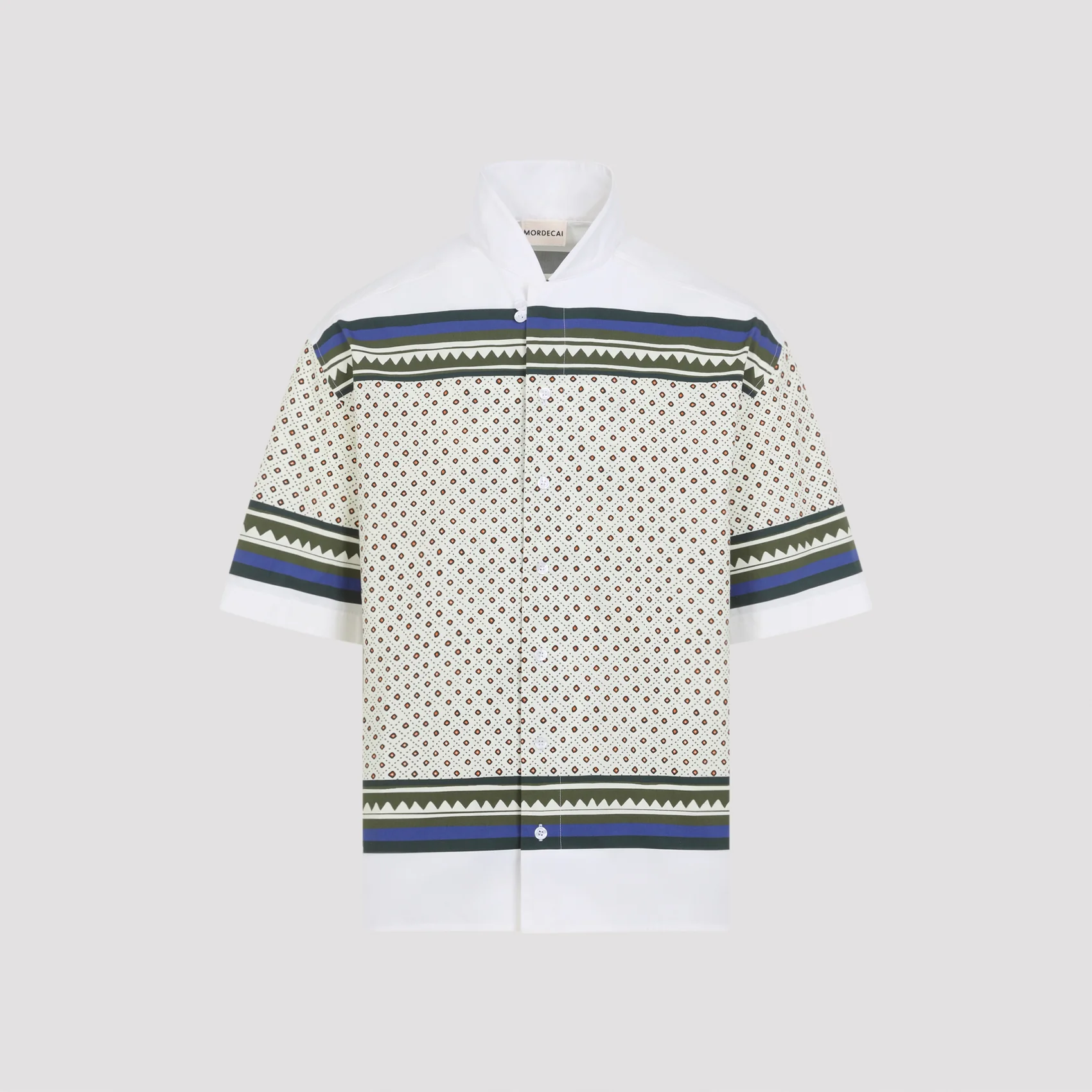 Mordecai Patterned Striped Shirt - Image 3