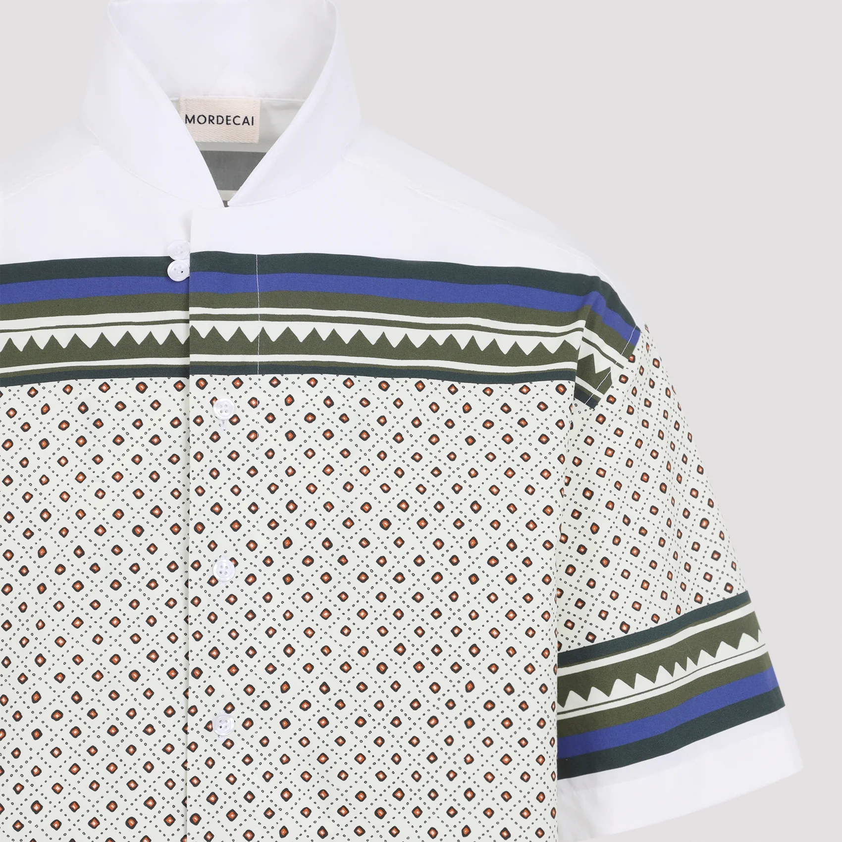 Mordecai Patterned Striped Shirt - Image 5