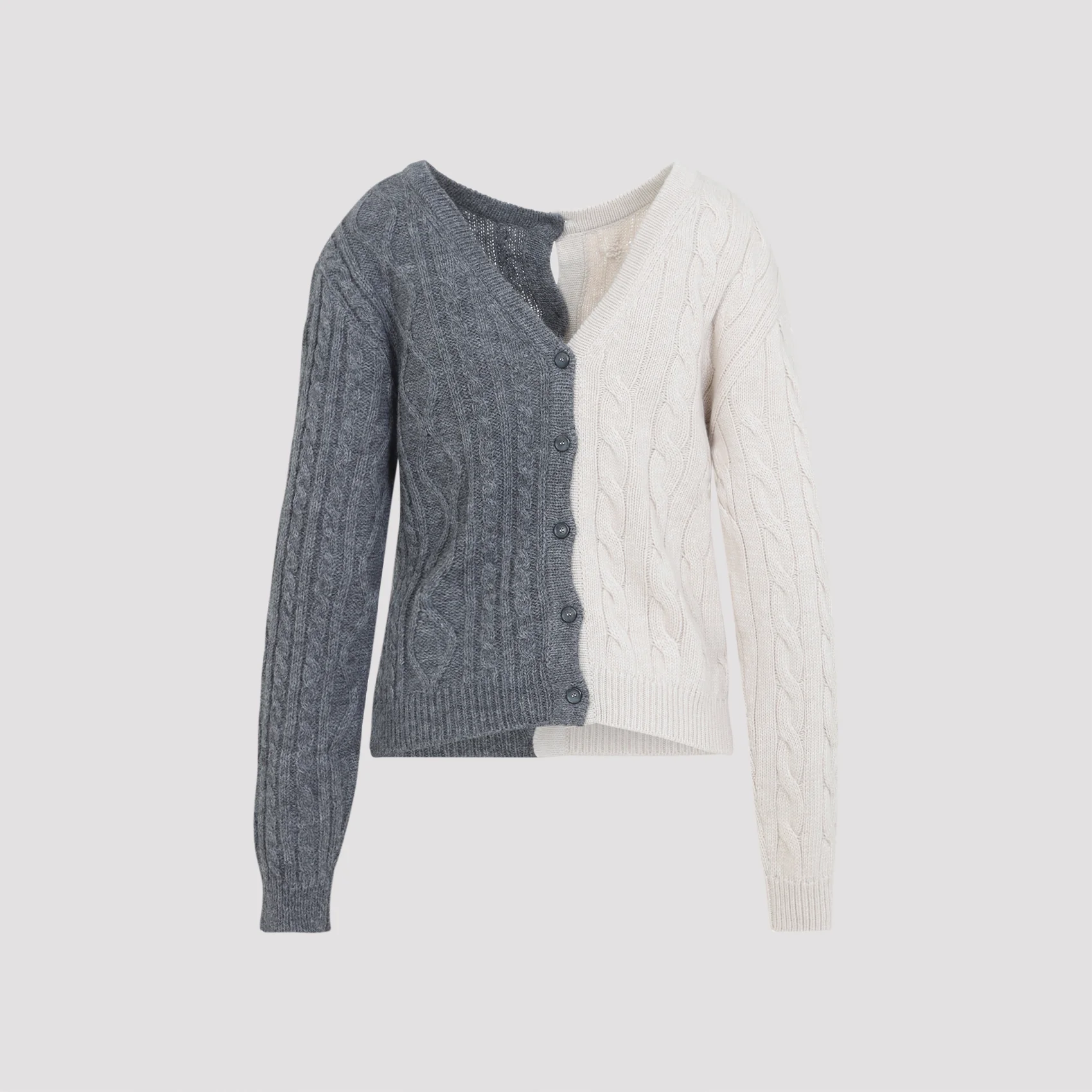 Moschino Bicolor Cardigan - Image 4