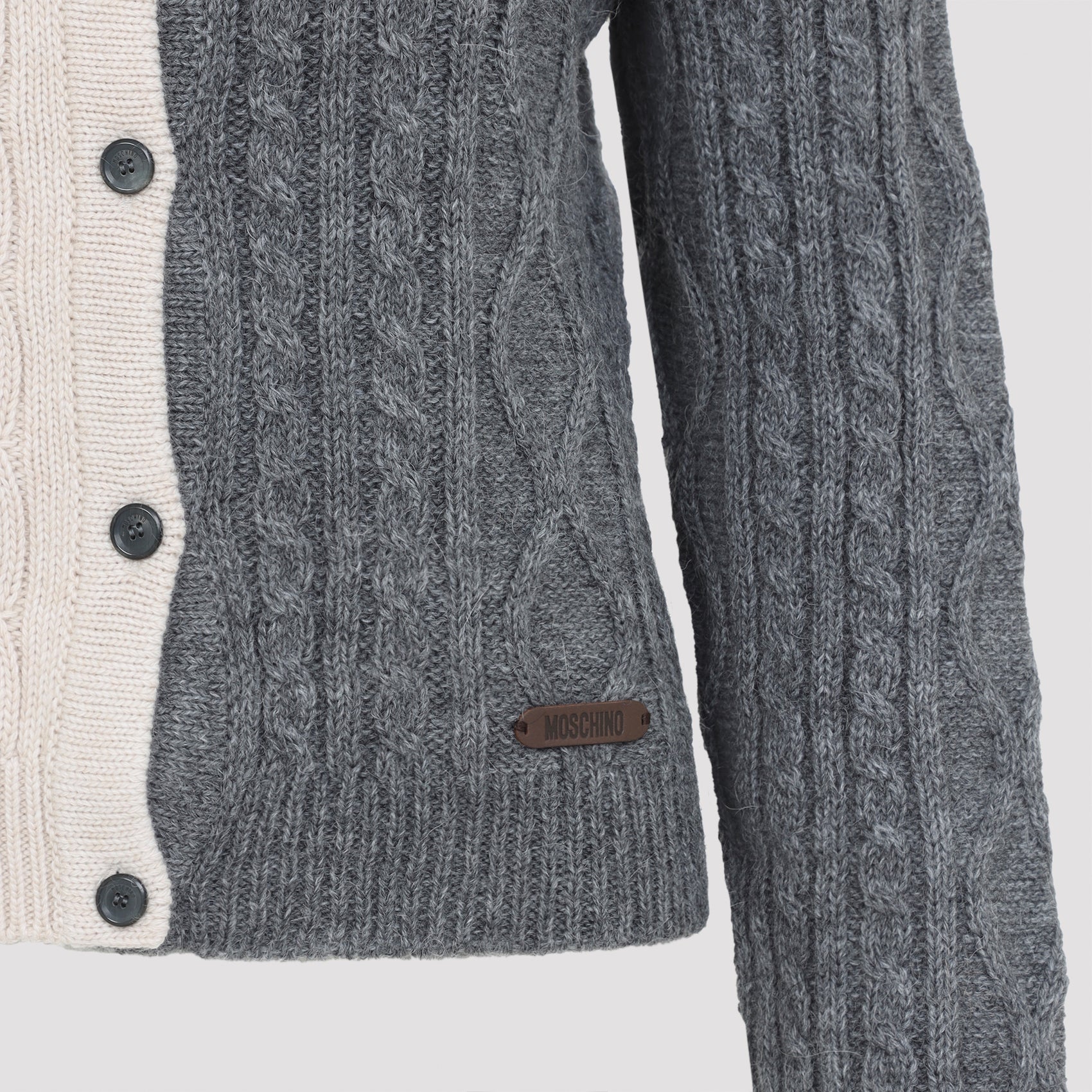Moschino Bicolor Cardigan - Image 5