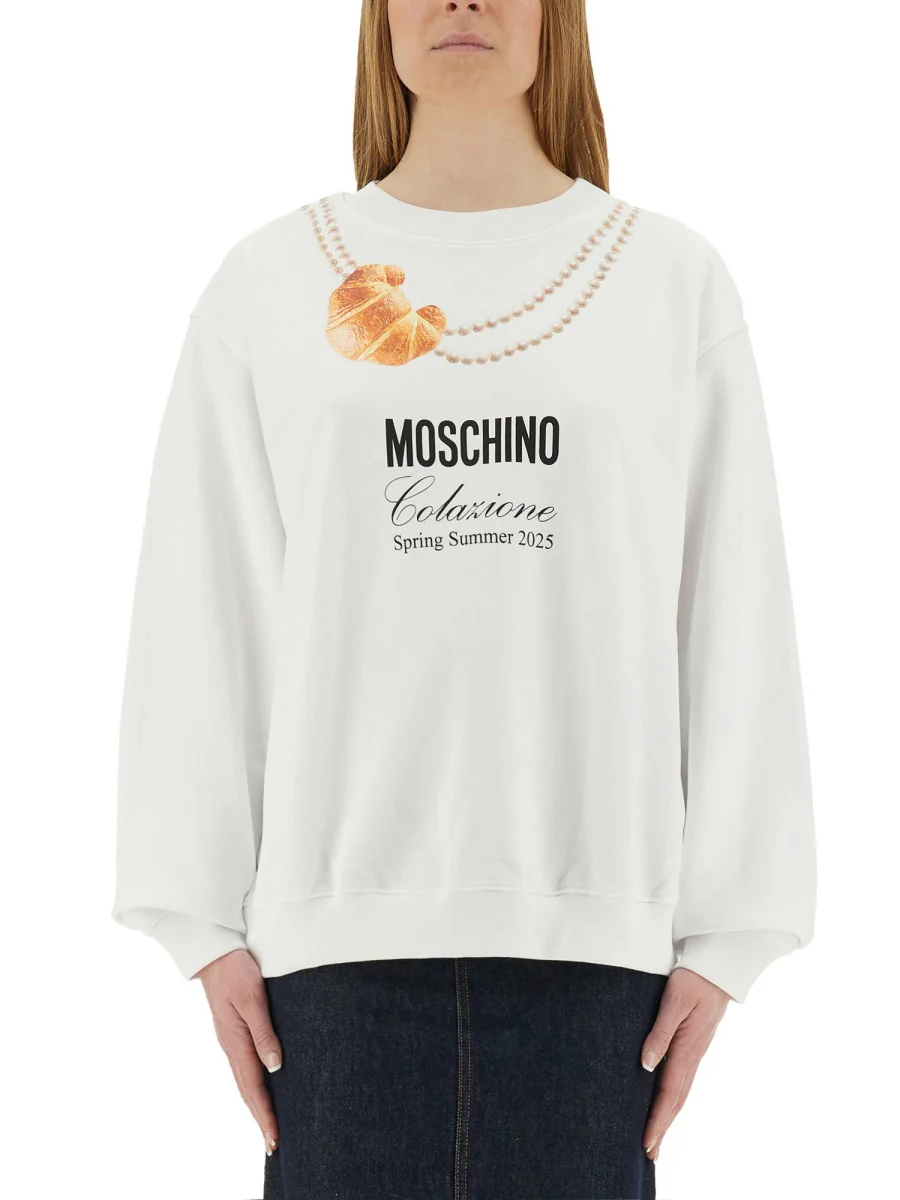 MOSCHINO Breakfast Sweatshirt Regular Fit - Image 5