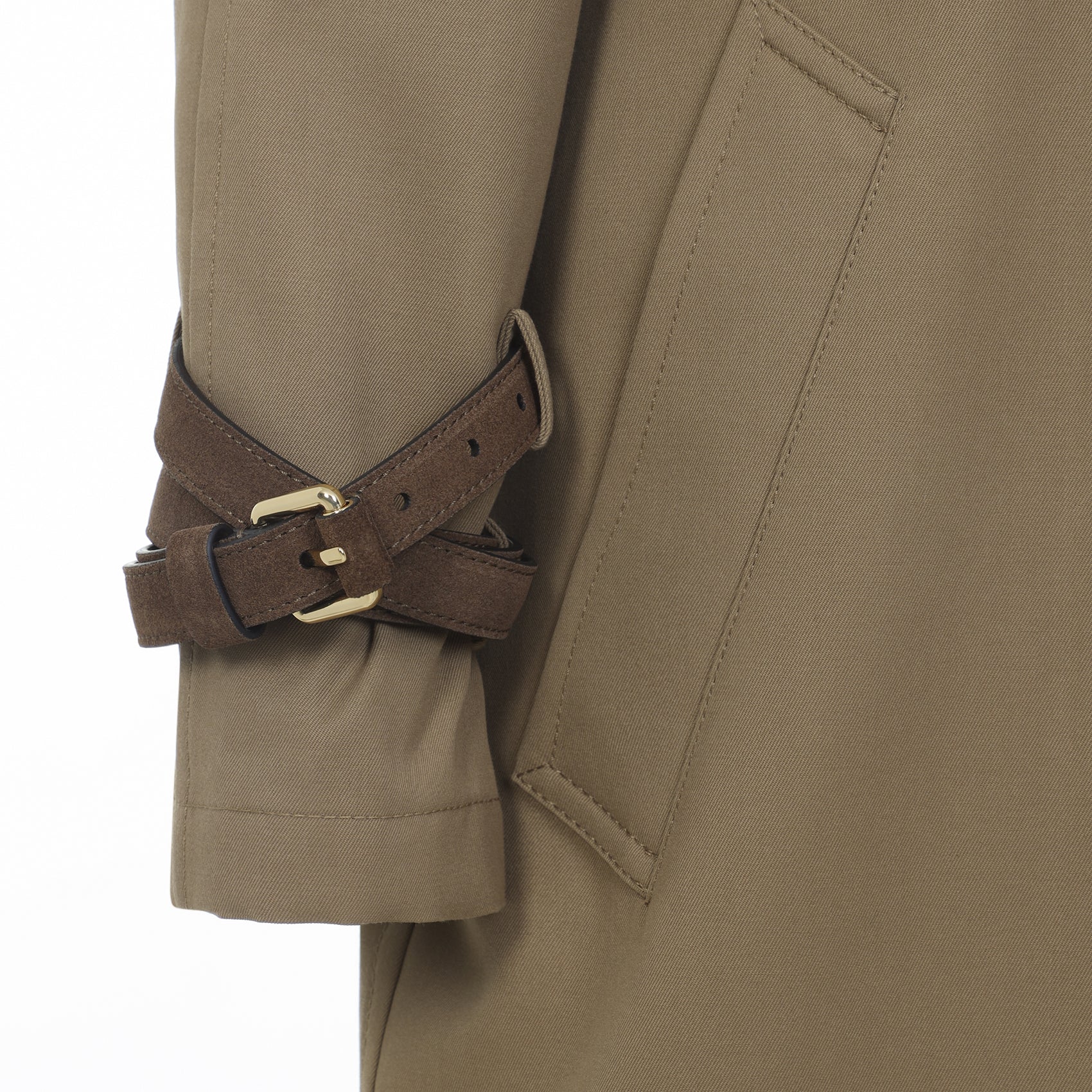 Moschino Cotton Blend Gabardine Trench Coat - Image 6