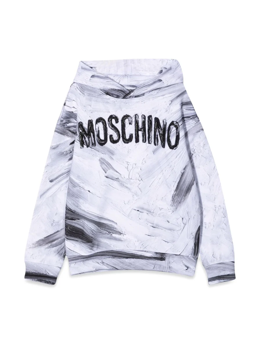 Moschino Cotton Hoodie with Hood - Image 3