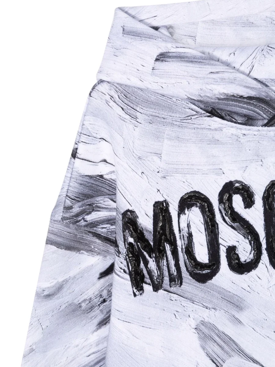 Moschino Cotton Hoodie with Hood - Image 5