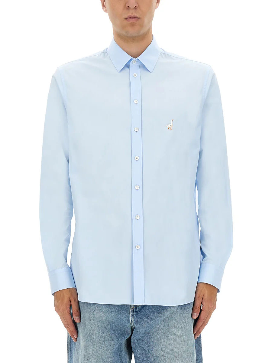 Moschino Cotton Poplin Shirt - Size L