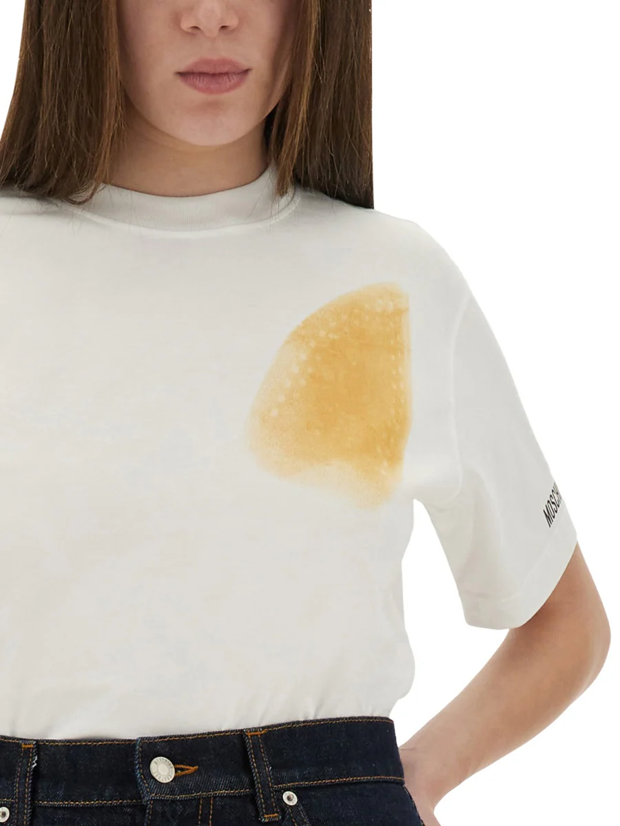 MOSCHINO Couture Suffer Teddy Bear Organic Cotton T Shirt - Image 6