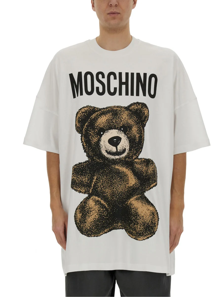 MOSCHINO COUTURE Teddy Bear Organic T-Shirt