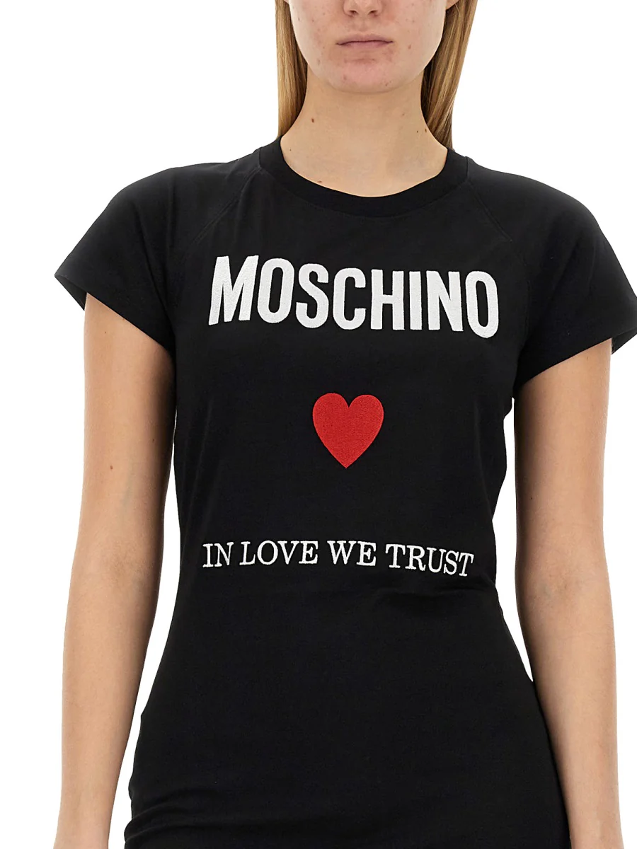 Moschino Dress with Logo - Image 4