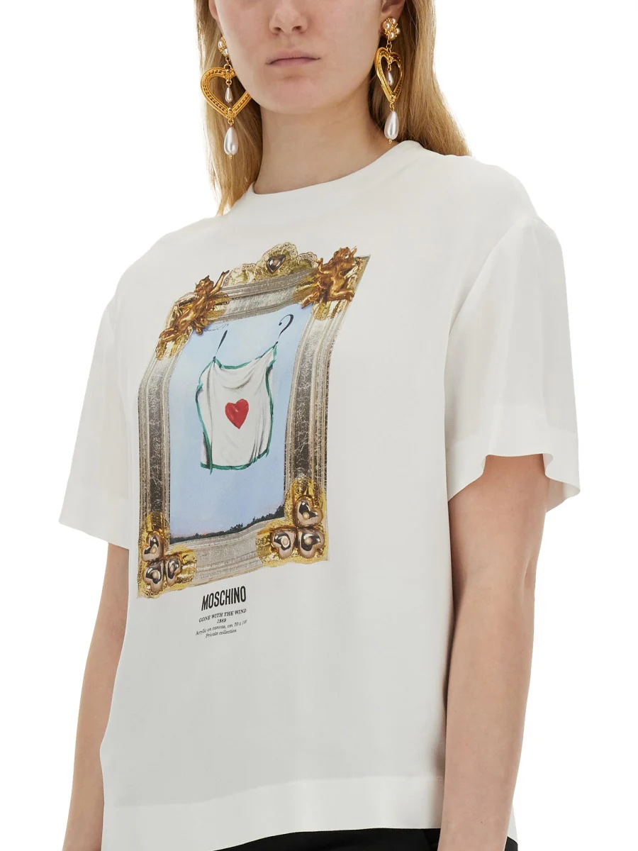 MOSCHINO "GONE with the WIND" T-SHIRT - Image 4