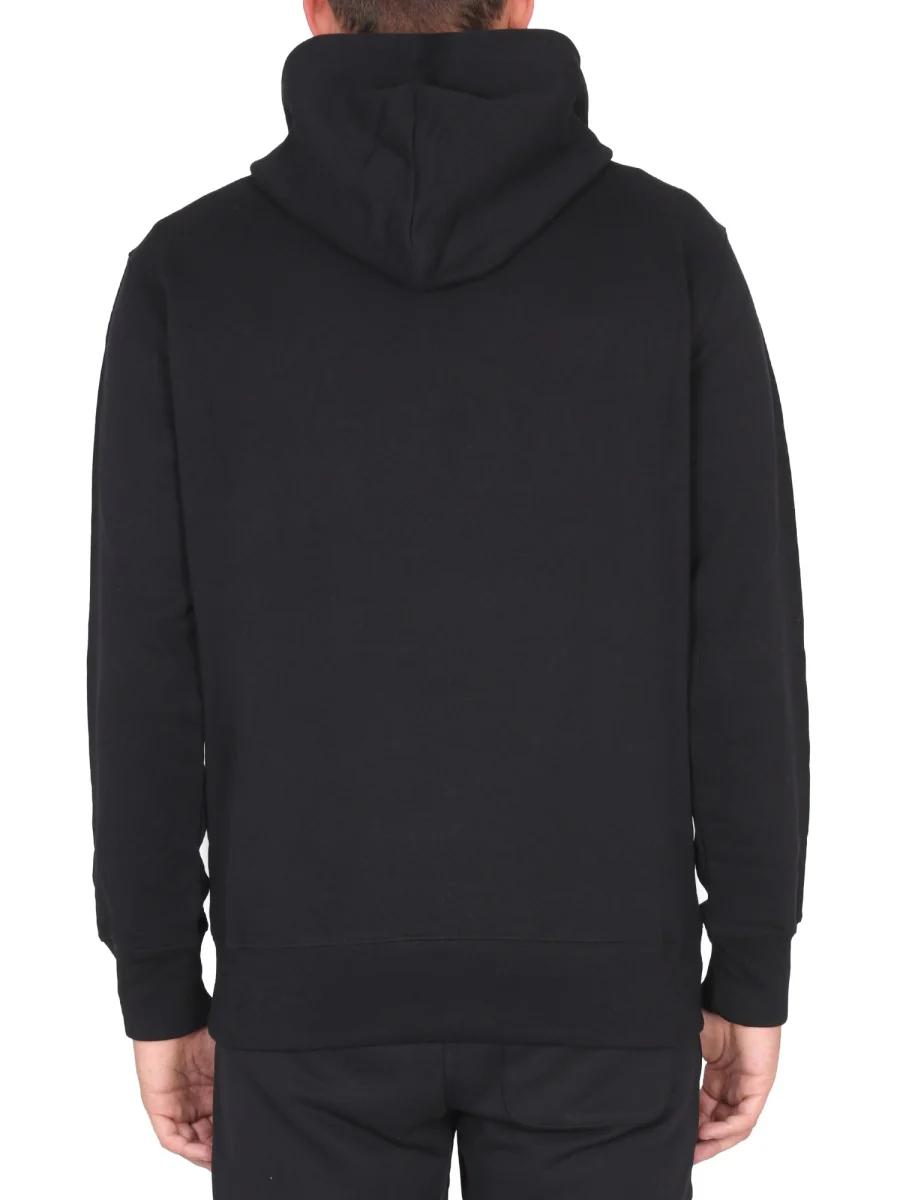 MOSCHINO GUILT WITHOUT GUILT COTTON SWEATSHIRT - Image 3