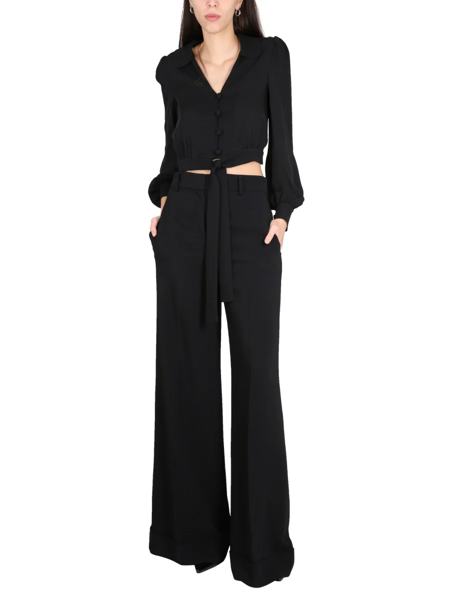 MOSCHINO High-waist Wide-leg Trousers - Image 2