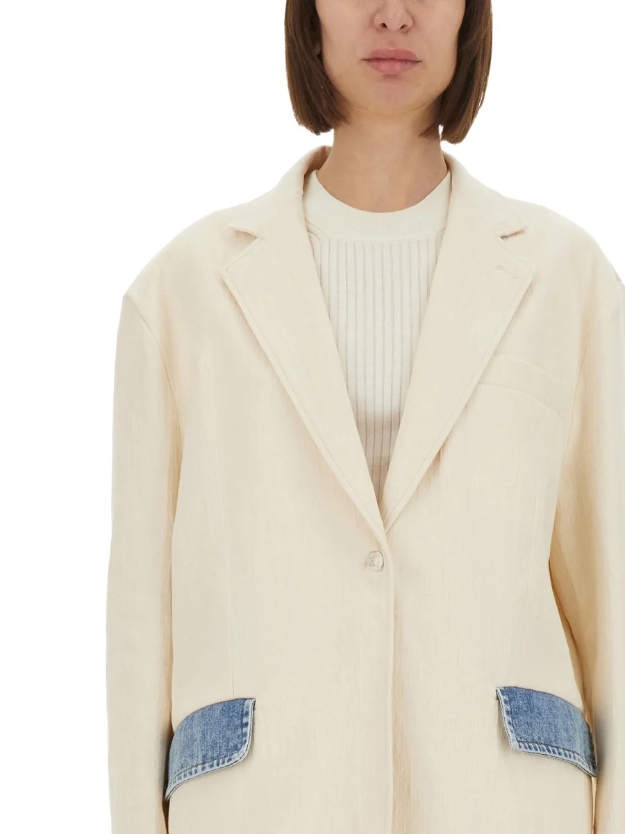 MOSCHINO JEANS COTTON "URBAN" JACKET - Image 4