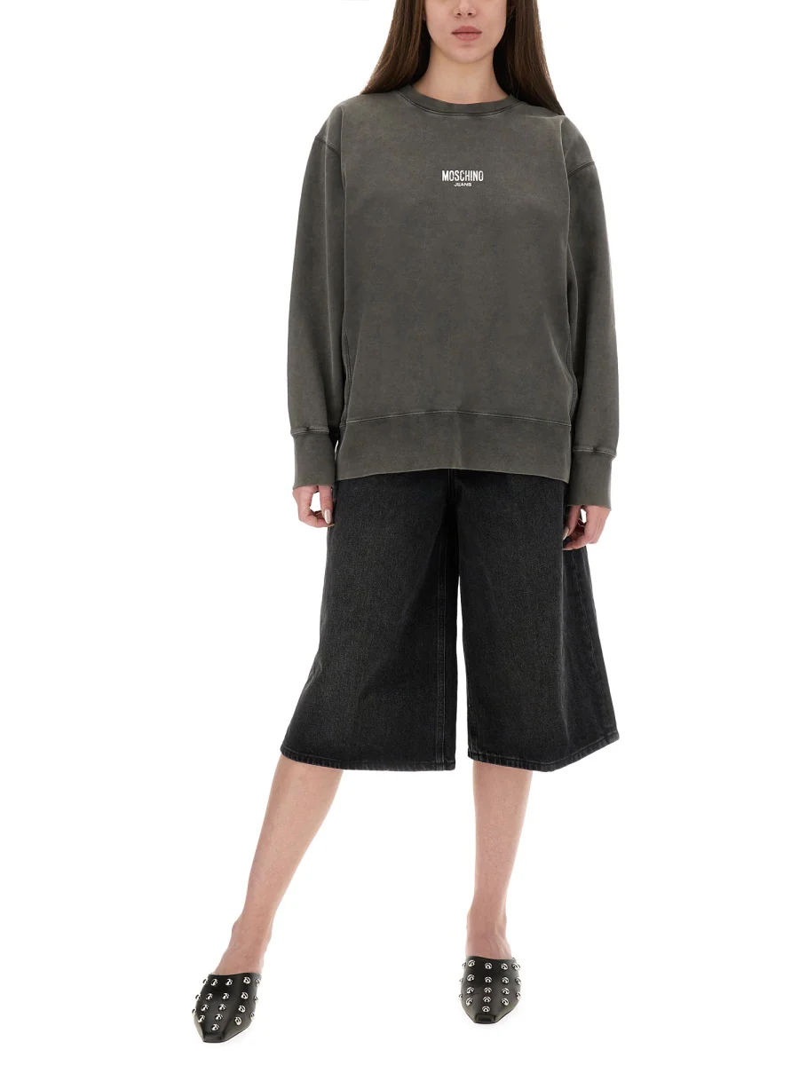 MOSCHINO JEANS Graphic Print Knitwear - Image 2