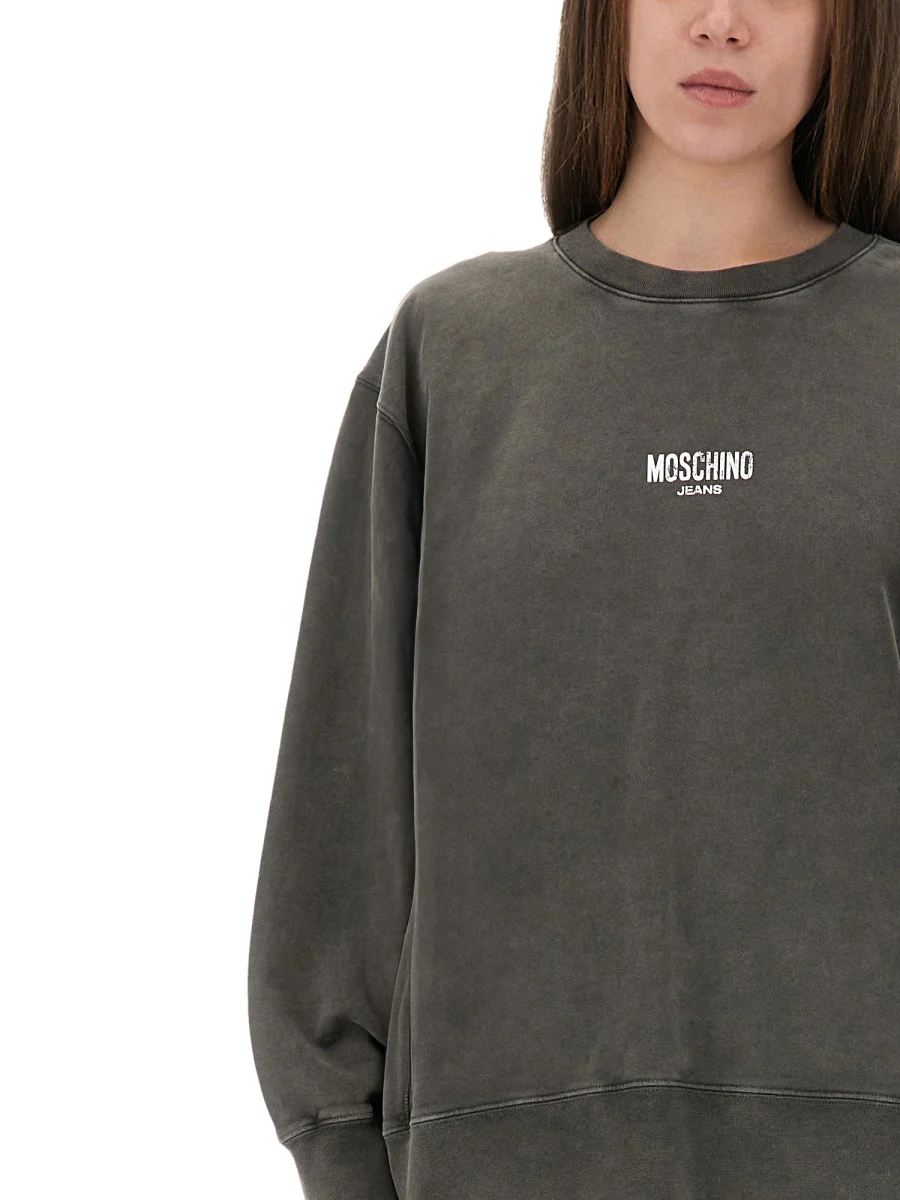MOSCHINO JEANS Graphic Print Knitwear - Image 4