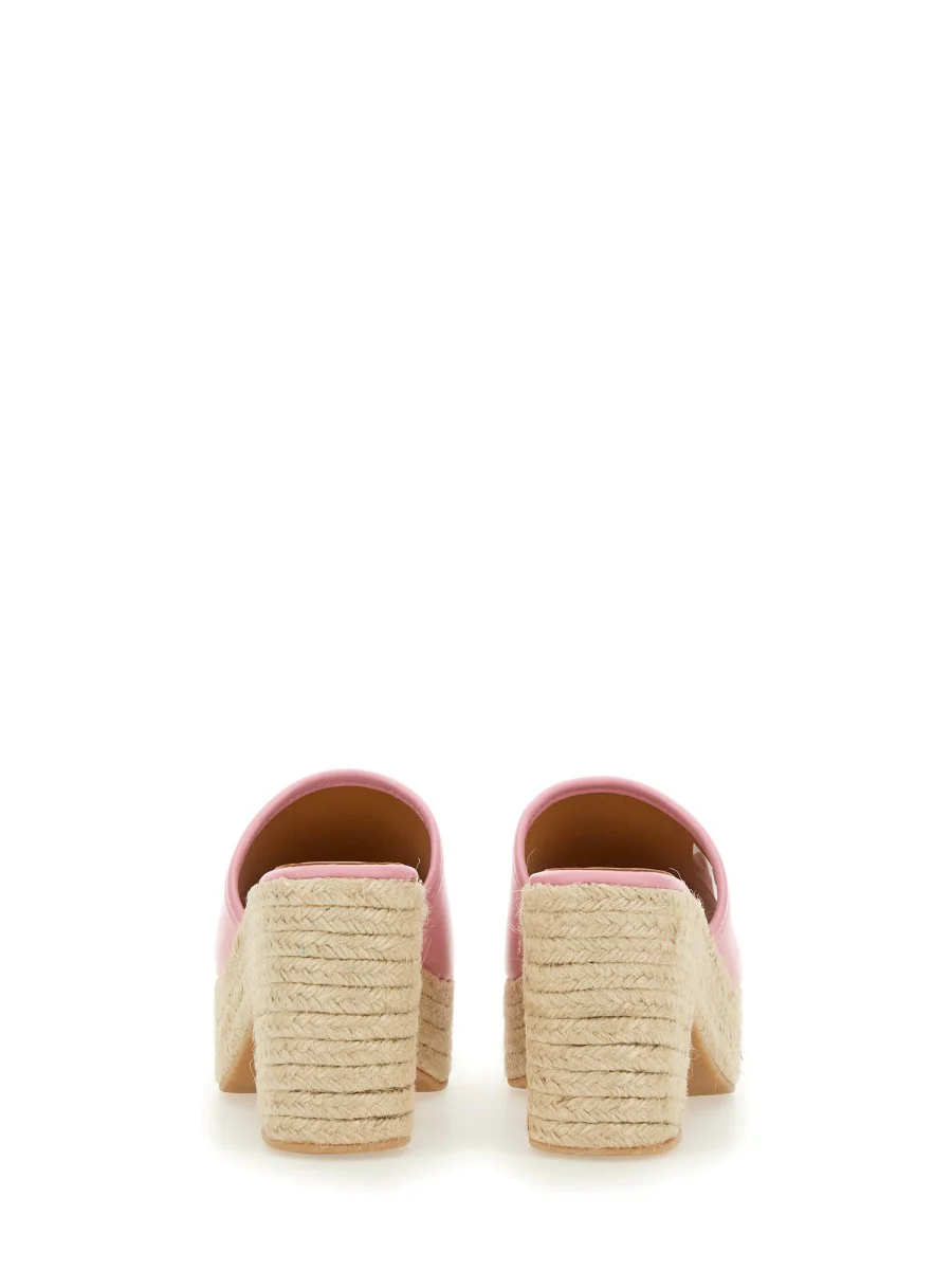MOSCHINO JEANS Leather Sandals - Image 3