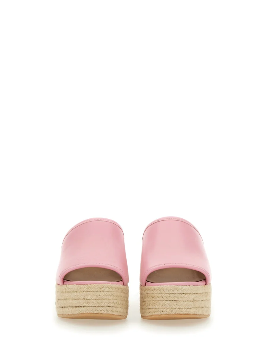 MOSCHINO JEANS Leather Sandals - Image 4