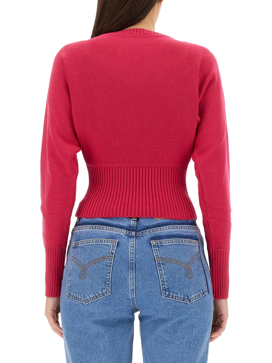 MOSCHINO JEANS Peace Symbol T-Shirt for Women - Image 3