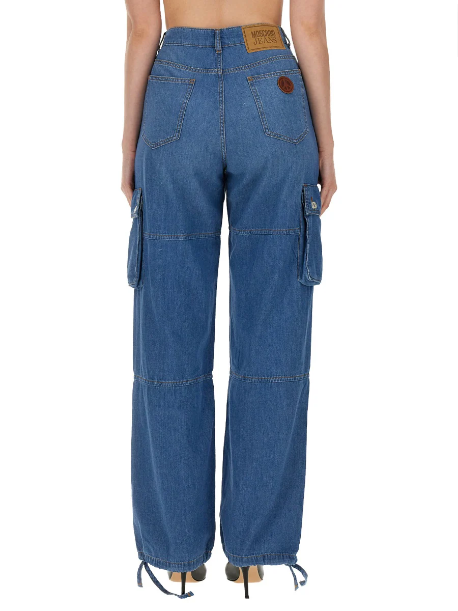 Moschino Jeans Regular Fit Cargo Pants - Image 3