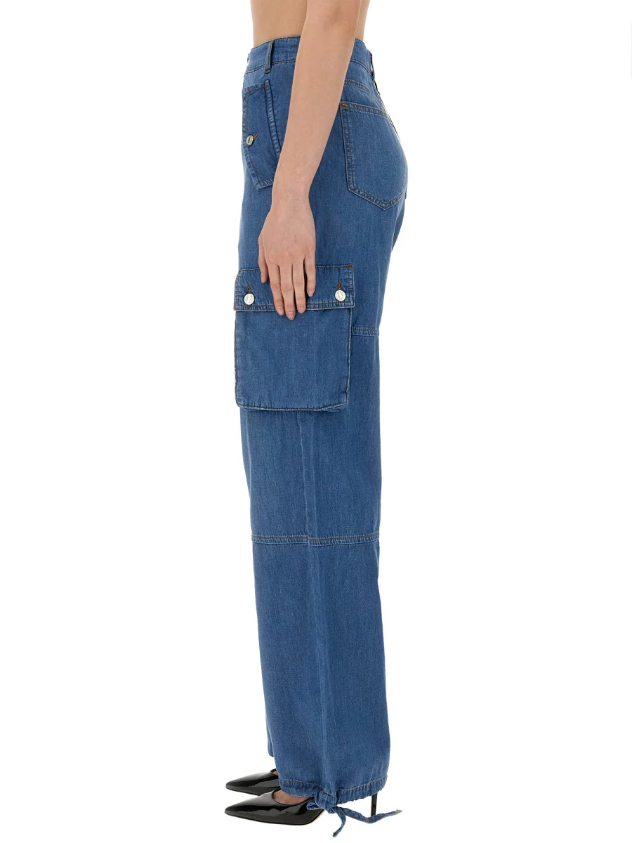 Moschino Jeans Regular Fit Cargo Pants - Image 4
