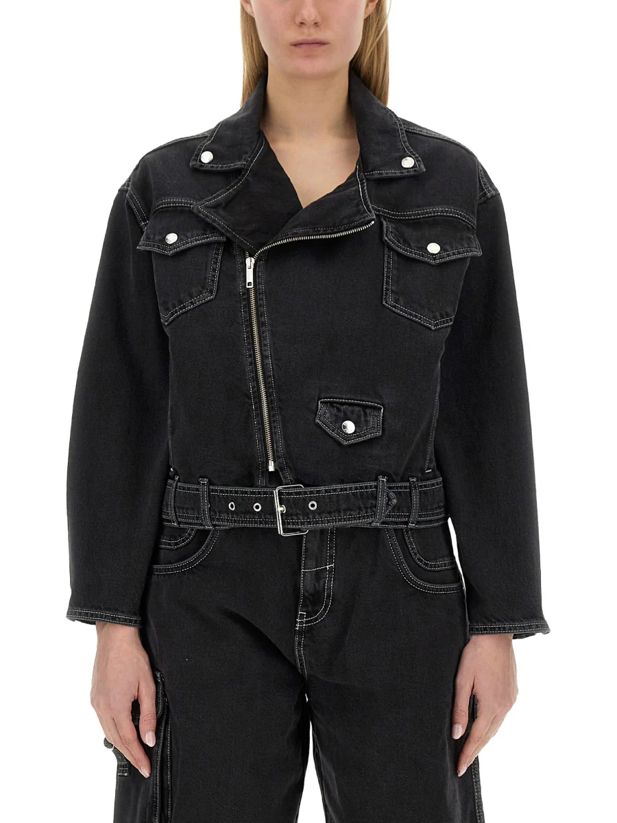 MOSCHINO JEANS Regular Fit Denim Jacket