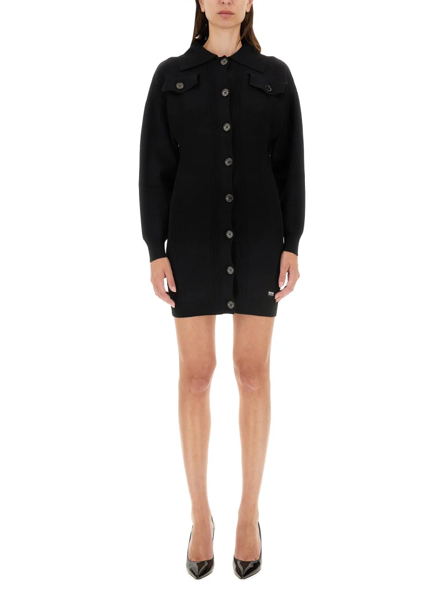 MOSCHINO JEANS Slim Fit Mini Dress