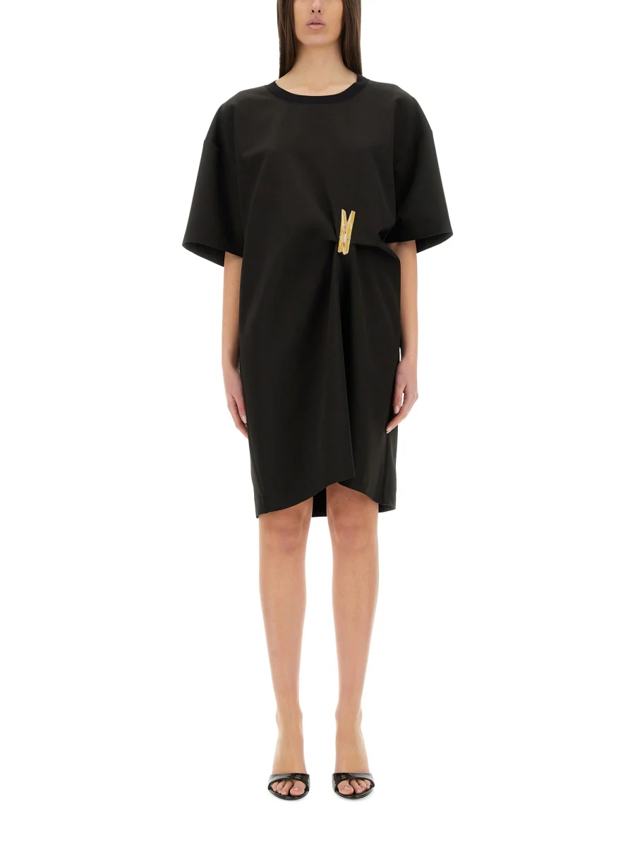 MOSCHINO JEANS Urban Dress with Embroidery - Image 5