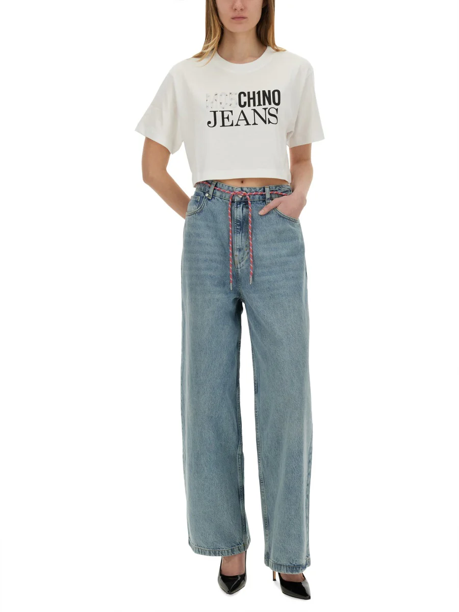 MOSCHINO JEANS "WIDE FIT" DENIM JEANS - Image 6