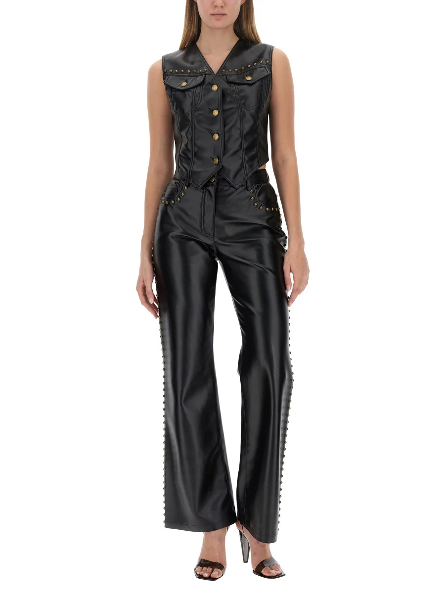 MOSCHINO JEANS Women's Mini Vest with Buttons - Image 2
