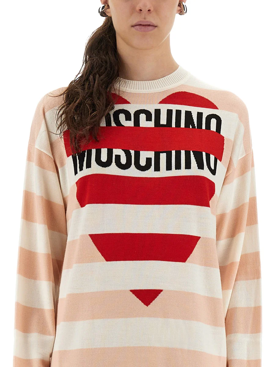 Moschino Jeans Wool Mini Dress - Image 4