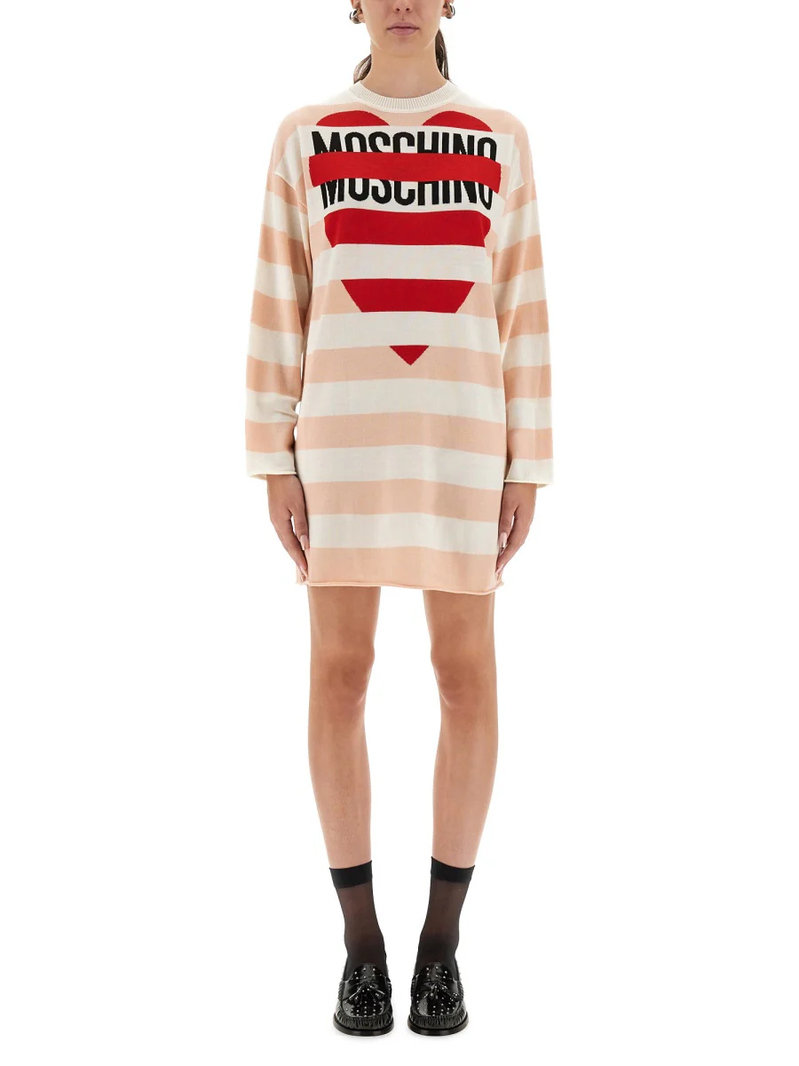 Moschino Jeans Wool Mini Dress - Image 5