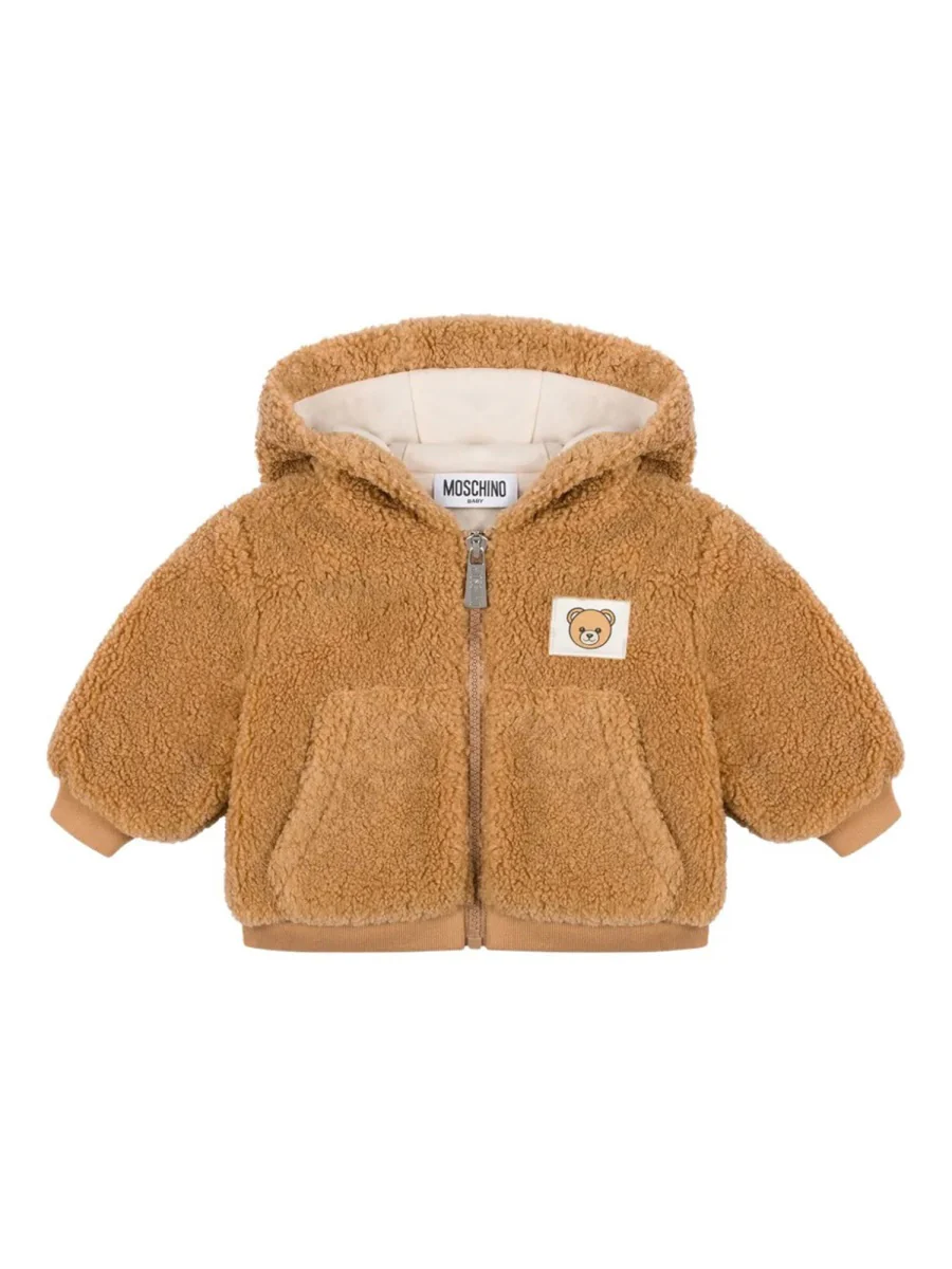 MOSCHINO Kids Zip-up Bomber Jacket