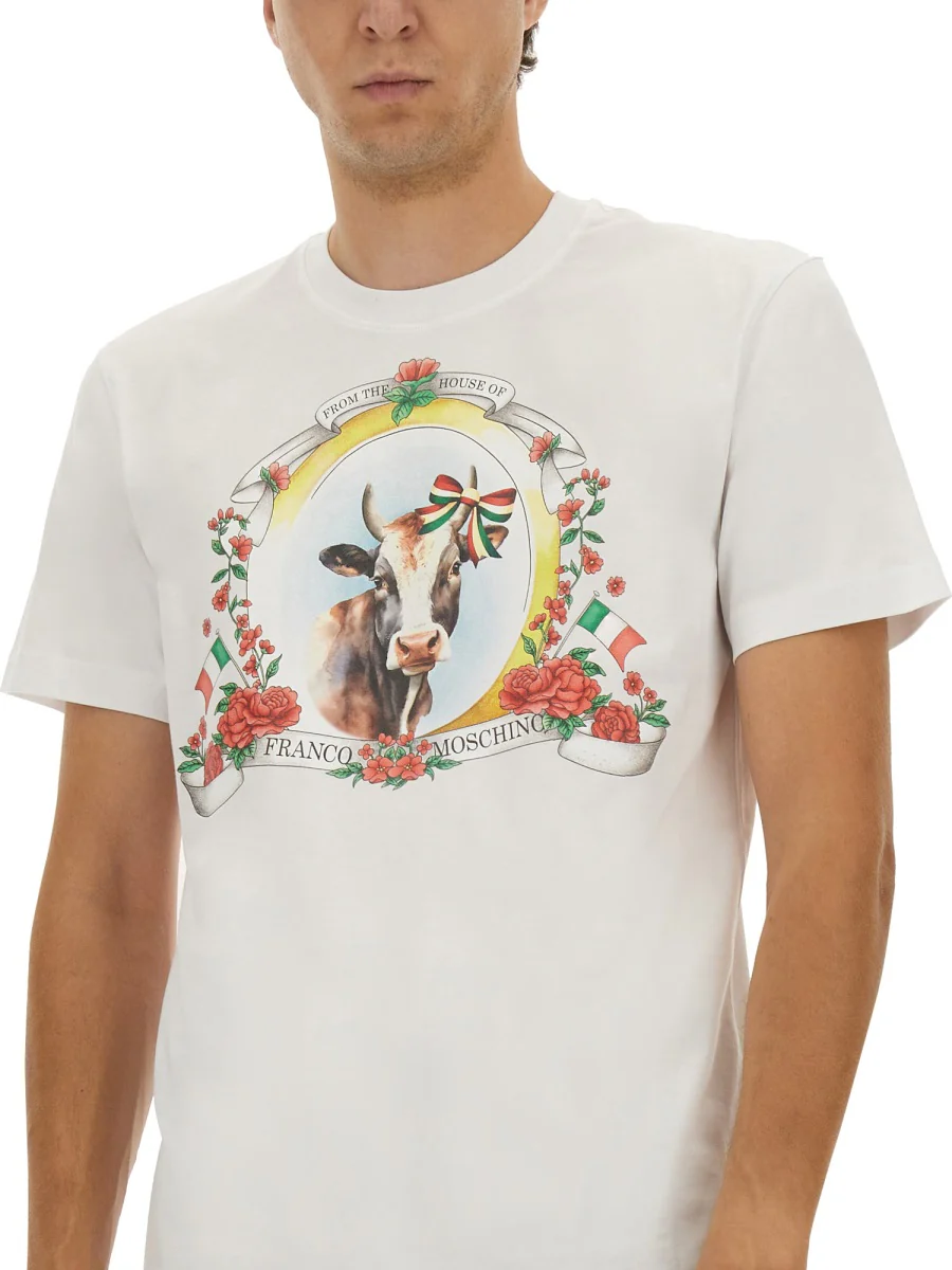 MOSCHINO Label T-shirt - Image 4
