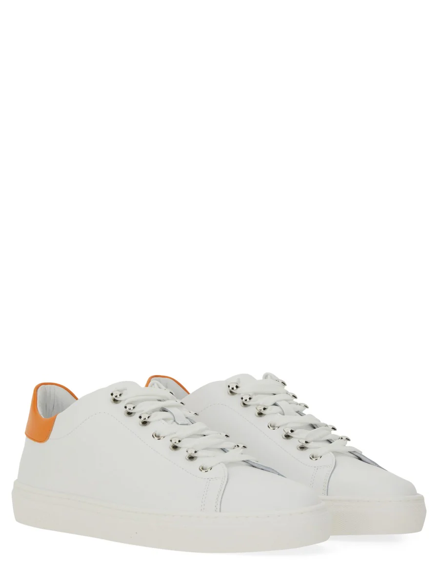 MOSCHINO Leather Sneakers - Image 2