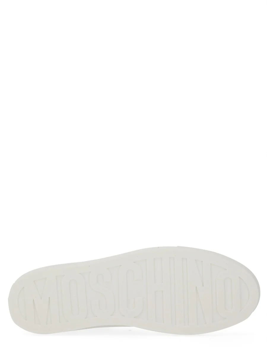 MOSCHINO Leather Sneakers - Image 3