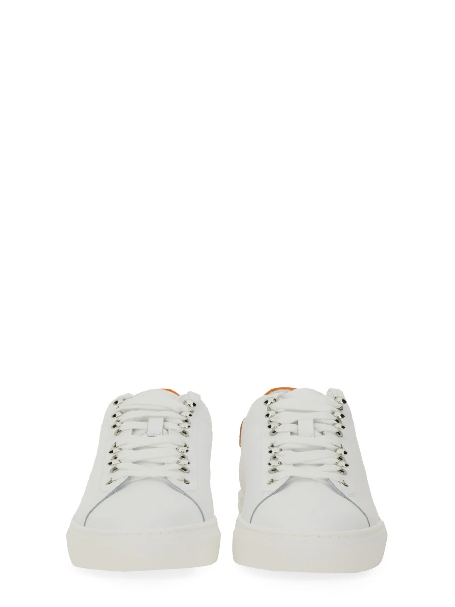MOSCHINO Leather Sneakers - Image 5