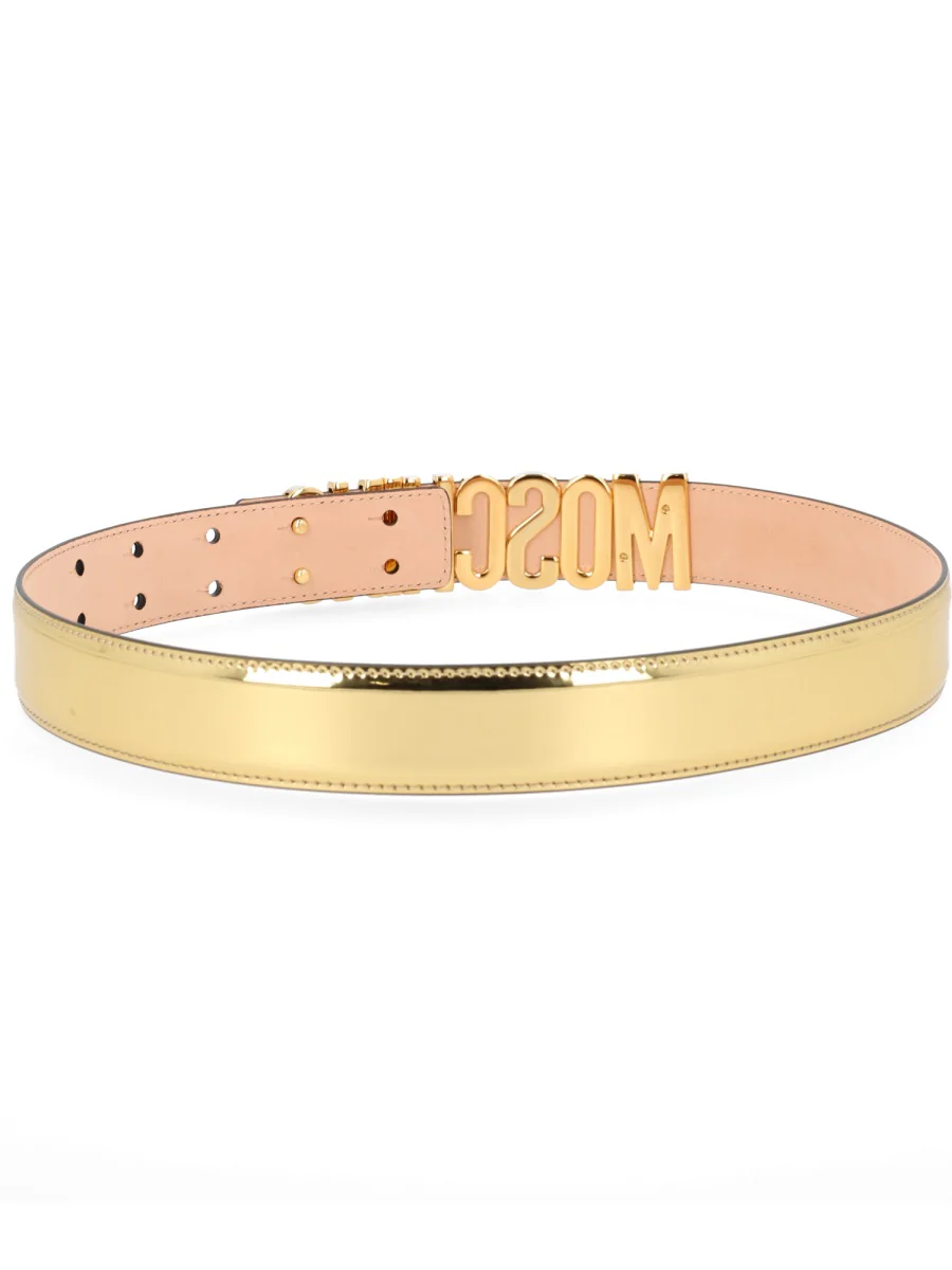 MOSCHINO Logo-buckle Belt - Image 6