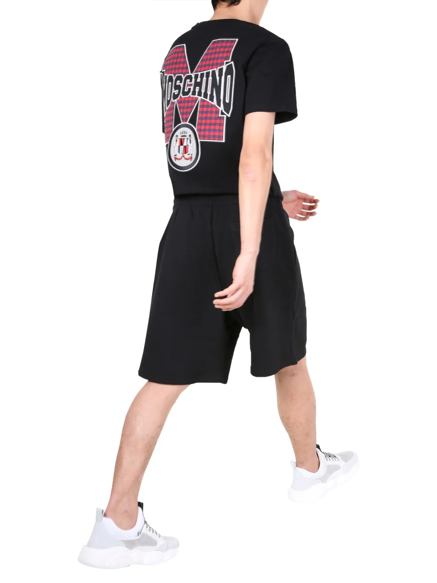 MOSCHINO Logo Patch T-shirt - Image 2