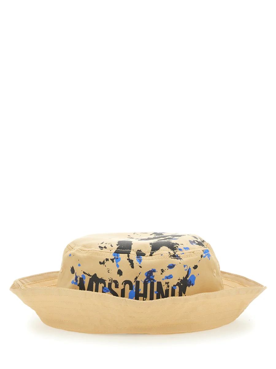 MOSCHINO Logo-print Bucket Hat