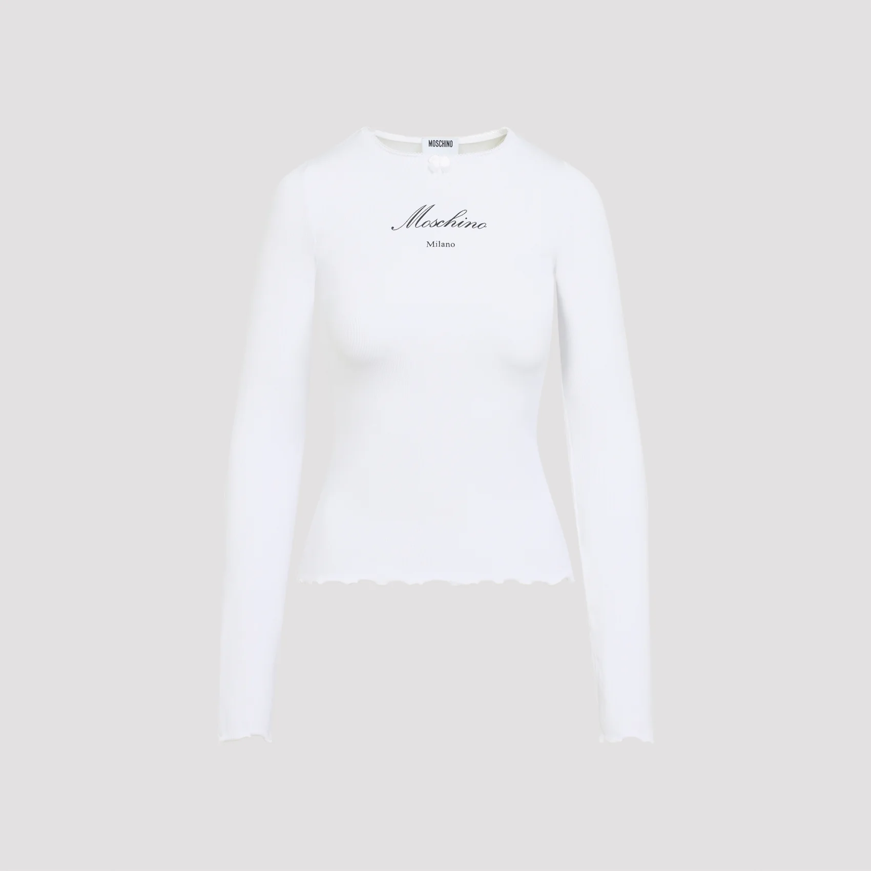 Moschino LS Cotton T-shirt - Image 7