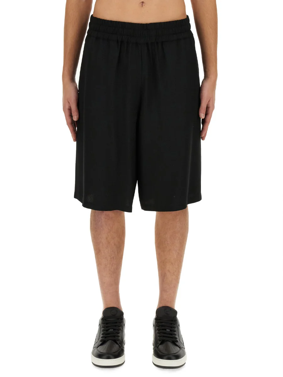 MOSCHINO Men Bermuda with Logo