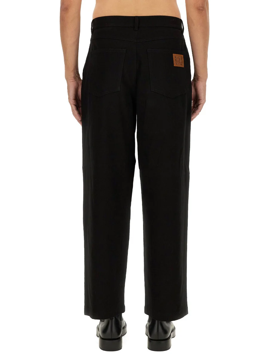 Moschino Regular Fit Barcode Trousers - Image 4
